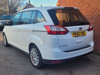USED 2013 63 FORD GRAND C-MAX 1.6 TDCi Titanium MPV 5dr Diesel Manual Euro 5 (115 ps) 7 SEATS - HISTORY - FRESH IN
