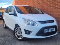 USED 2013 63 FORD GRAND C-MAX 1.6 TDCi Titanium MPV 5dr Diesel Manual Euro 5 (115 ps) 7 SEATS - HISTORY - FRESH IN
