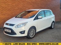 USED 2013 63 FORD GRAND C-MAX 1.6 TDCi Titanium MPV 5dr Diesel Manual Euro 5 (115 ps) 7 SEATS - HISTORY - FRESH IN