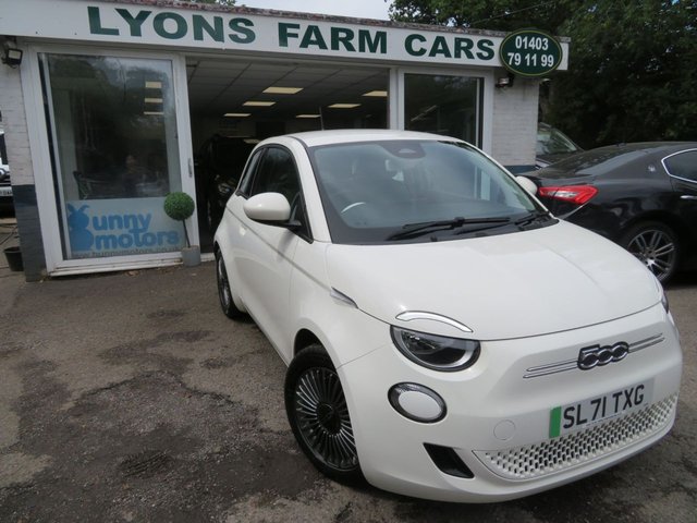 2022 71 Fiat 500e 42kWh Icon Hatchback 3dr Electric Automatic (118 ps)