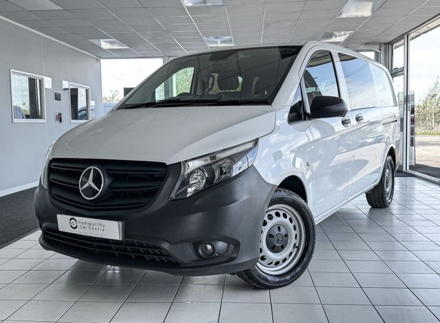 2022 72 Mercedes-Benz Vito 2.0 116 CDI Progressive Crew Van 5dr Diesel auto G-Tronic+ RWD L2 Euro 6 LWB (163 ps)