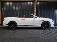 USED 2018 18 BENTLEY CONTINENTAL 4.0 V8 GTC S Convertible 2dr Petrol Auto 4WD Euro 6 (528 ps) HUGE SPECIFICATION (OVER &pound;34K), FULL BENTLEY HISTORY, CAR PLAY, MULLINER SPEC, BLACK EDITION, SUNGLASSES CASE, AIR DEFLECTOR