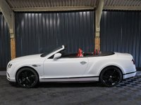 USED 2018 18 BENTLEY CONTINENTAL 4.0 V8 GTC S Convertible 2dr Petrol Auto 4WD Euro 6 (528 ps) HUGE SPECIFICATION (OVER &pound;34K), FULL BENTLEY HISTORY, CAR PLAY, MULLINER SPEC, BLACK EDITION, SUNGLASSES CASE, AIR DEFLECTOR