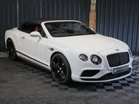 USED 2018 18 BENTLEY CONTINENTAL 4.0 V8 GTC S Convertible 2dr Petrol Auto 4WD Euro 6 (528 ps) HUGE SPECIFICATION (OVER &pound;34K), FULL BENTLEY HISTORY, CAR PLAY, MULLINER SPEC, BLACK EDITION, SUNGLASSES CASE, AIR DEFLECTOR