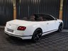 USED 2018 18 BENTLEY CONTINENTAL 4.0 V8 GTC S Convertible 2dr Petrol Auto 4WD Euro 6 (528 ps) HUGE SPECIFICATION (OVER &pound;34K), FULL BENTLEY HISTORY, CAR PLAY, MULLINER SPEC, BLACK EDITION, SUNGLASSES CASE, AIR DEFLECTOR