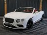 USED 2018 18 BENTLEY CONTINENTAL 4.0 V8 GTC S Convertible 2dr Petrol Auto 4WD Euro 6 (528 ps) HUGE SPECIFICATION (OVER &pound;34K), FULL BENTLEY HISTORY, CAR PLAY, MULLINER SPEC, BLACK EDITION, SUNGLASSES CASE, AIR DEFLECTOR