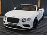 USED 2018 18 BENTLEY CONTINENTAL 4.0 V8 GTC S Convertible 2dr Petrol Auto 4WD Euro 6 (528 ps) HUGE SPECIFICATION (OVER &pound;34K), FULL BENTLEY HISTORY, CAR PLAY, MULLINER SPEC, BLACK EDITION, SUNGLASSES CASE, AIR DEFLECTOR