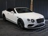 USED 2018 18 BENTLEY CONTINENTAL 4.0 V8 GTC S Convertible 2dr Petrol Auto 4WD Euro 6 (528 ps) HUGE SPECIFICATION (OVER &pound;34K), FULL BENTLEY HISTORY, CAR PLAY, MULLINER SPEC, BLACK EDITION, SUNGLASSES CASE, AIR DEFLECTOR