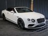 USED 2018 18 BENTLEY CONTINENTAL 4.0 V8 GTC S Convertible 2dr Petrol Auto 4WD Euro 6 (528 ps) HUGE SPECIFICATION (OVER &pound;34K), FULL BENTLEY HISTORY, CAR PLAY, MULLINER SPEC, BLACK EDITION, SUNGLASSES CASE, AIR DEFLECTOR