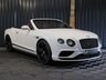 USED 2018 18 BENTLEY CONTINENTAL 4.0 V8 GTC S Convertible 2dr Petrol Auto 4WD Euro 6 (528 ps) HUGE SPECIFICATION (OVER &pound;34K), FULL BENTLEY HISTORY, CAR PLAY, MULLINER SPEC, BLACK EDITION, SUNGLASSES CASE, AIR DEFLECTOR