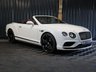 USED 2018 18 BENTLEY CONTINENTAL 4.0 V8 GTC S Convertible 2dr Petrol Auto 4WD Euro 6 (528 ps) HUGE SPECIFICATION (OVER &pound;34K), FULL BENTLEY HISTORY, CAR PLAY, MULLINER SPEC, BLACK EDITION, SUNGLASSES CASE, AIR DEFLECTOR