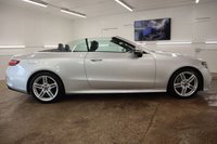 USED 2018 18 MERCEDES-BENZ E-CLASS 2.0 E220d AMG Line Cabriolet 2dr Diesel G-Tronic+ Euro 6 (s/s) (194 ps) HEATED SEATS, HEATED AIR SCARF, ONLY 1 PREVIOUS OWNER, FANTASTIC SERVICE HISTORY