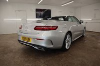 USED 2018 18 MERCEDES-BENZ E-CLASS 2.0 E220d AMG Line Cabriolet 2dr Diesel G-Tronic+ Euro 6 (s/s) (194 ps) HEATED SEATS, HEATED AIR SCARF, ONLY 1 PREVIOUS OWNER, FANTASTIC SERVICE HISTORY