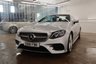 USED 2018 18 MERCEDES-BENZ E-CLASS 2.0 E220d AMG Line Cabriolet 2dr Diesel G-Tronic+ Euro 6 (s/s) (194 ps) HEATED SEATS, HEATED AIR SCARF, ONLY 1 PREVIOUS OWNER, FANTASTIC SERVICE HISTORY