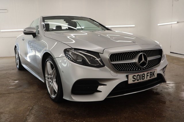 2018 18 Mercedes-Benz E-Class 2.0 E220d AMG Line Cabriolet 2dr Diesel G-Tronic+ Euro 6 (s/s) (194 ps)