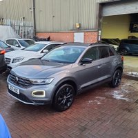 USED 2021 71 VOLKSWAGEN T-ROC 1.5 TSI EVO Black Edition SUV 5dr Petrol DSG Euro 6 (s/s) (150 ps) GENUINE MILEAGE AUTOMATIC