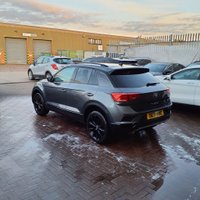 USED 2021 71 VOLKSWAGEN T-ROC 1.5 TSI EVO Black Edition SUV 5dr Petrol DSG Euro 6 (s/s) (150 ps) GENUINE MILEAGE AUTOMATIC
