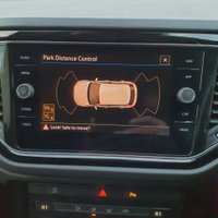 USED 2021 71 VOLKSWAGEN T-ROC 1.5 TSI EVO Black Edition SUV 5dr Petrol DSG Euro 6 (s/s) (150 ps) GENUINE MILEAGE AUTOMATIC