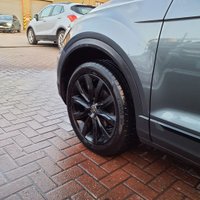 USED 2021 71 VOLKSWAGEN T-ROC 1.5 TSI EVO Black Edition SUV 5dr Petrol DSG Euro 6 (s/s) (150 ps) GENUINE MILEAGE AUTOMATIC