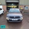 USED 2021 71 VOLKSWAGEN T-ROC 1.5 TSI EVO Black Edition SUV 5dr Petrol DSG Euro 6 (s/s) (150 ps) GENUINE MILEAGE AUTOMATIC