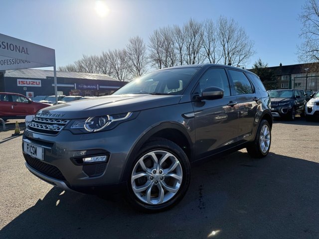2015 65 LAND ROVER DISCOVERY SPORT 2.0 TD4 HSE SUV 5dr Diesel Auto 4WD Euro 6 (s/s) (180 ps) A STUNNING ADDITION TO OUR EXTENSIVE DISCOVERY SPORT SELECTION FINISHED IN METALLIC GREY PAINT+DIESEL+AUTOMATIC+ONLY 1 FORMER KEEPER+SERVICE HISTORY+7 SEATER+CRUISE CONTROL+HEATED SEATS+PARKING CAMERAS+FULL PANORAMIC GLASS ROOF+FULL LEATHER INTERIOR+SATELLITE NAVIGATION+PARK ASSIST+CLIMATE CONTROL+19 INCH ALLOY WHEELS+BLUETOOTH PREPARATION+COST NEW &pound;39215 MAKING THIS USED VEHICLE GREAT VALUE AT OUR LOW PRICE+CALL NOW TO ARRANGE YOUR VIEWING+READY TO DRIVE AWAY TODAY!!!!!!!!!!!!!!!!!!!!!!!!!!!!!!