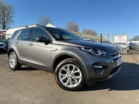 USED 2015 65 LAND ROVER DISCOVERY SPORT 2.0 TD4 HSE SUV 5dr Diesel Auto 4WD Euro 6 (s/s) (180 ps) A STUNNING ADDITION TO OUR EXTENSIVE DISCOVERY SPORT SELECTION FINISHED IN METALLIC GREY PAINT+DIESEL+AUTOMATIC+ONLY 1 FORMER KEEPER+SERVICE HISTORY+7 SEATER+CRUISE CONTROL+HEATED SEATS+PARKING CAMERAS+FULL PANORAMIC GLASS ROOF+FULL LEATHER INTERIOR+SATELLITE NAVIGATION+PARK ASSIST+CLIMATE CONTROL+19 INCH ALLOY WHEELS+BLUETOOTH PREPARATION+COST NEW &pound;39215 MAKING THIS USED VEHICLE GREAT VALUE AT OUR LOW PRICE+CALL NOW TO ARRANGE YOUR VIEWING+READY TO DRIVE AWAY TODAY!!!!!!!!!!!!!!!!!!!!!!!!!!!!!!