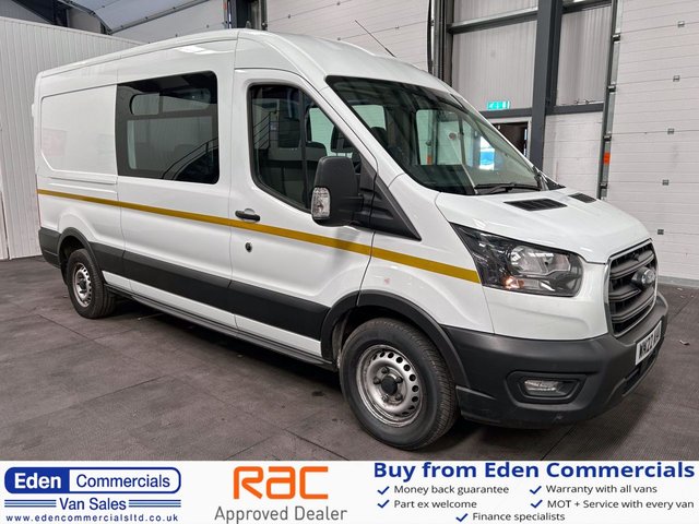 View our Ford Transit 2.0 350 EcoBlue Leader Panel Van 5dr Diesel Manual FWD L3 H2 Euro 6 (s/s) (130 ps) WELFARE VAN 