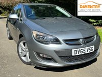 USED 2015 65 VAUXHALL ASTRA 1.6i SRi Hatchback 5dr Petrol Manual Euro 6 (115 ps) 2 KEYS, RADIO/CD PLAYER