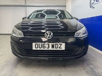 USED 2013 63 VOLKSWAGEN GOLF 1.6 TDI BlueMotion Tech S Hatchback 5dr Diesel Manual Euro 5 (s/s) (105 ps) &pound;20 Tax, DAB, Parking Sensors