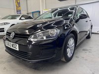 USED 2013 63 VOLKSWAGEN GOLF 1.6 TDI BlueMotion Tech S Hatchback 5dr Diesel Manual Euro 5 (s/s) (105 ps) &pound;20 Tax, DAB, Parking Sensors