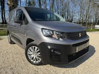 USED 2019 19 PEUGEOT PARTNER 1.6 BlueHDi 1000 Professional Standard Panel Van 5dr Diesel Manual SWB Euro 6 (s/s) (100 bhp) 1 OWNER! APPLE CAR PLAY