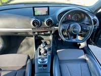 USED 2016 16 AUDI A3 1.4 TFSI CoD S line Saloon 4dr Petrol Manual Euro 6 (s/s) (150 ps) **ULEZ Compliant A3 S-Line With Great Specification, Low Mileage, 1 Former Owner And Full Service History**