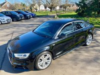 USED 2016 16 AUDI A3 1.4 TFSI CoD S line Saloon 4dr Petrol Manual Euro 6 (s/s) (150 ps) **ULEZ Compliant A3 S-Line With Great Specification, Low Mileage, 1 Former Owner And Full Service History**