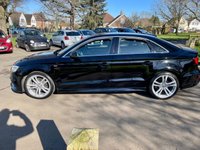 USED 2016 16 AUDI A3 1.4 TFSI CoD S line Saloon 4dr Petrol Manual Euro 6 (s/s) (150 ps) **ULEZ Compliant A3 S-Line With Great Specification, Low Mileage, 1 Former Owner And Full Service History**