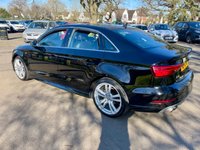 USED 2016 16 AUDI A3 1.4 TFSI CoD S line Saloon 4dr Petrol Manual Euro 6 (s/s) (150 ps) **ULEZ Compliant A3 S-Line With Great Specification, Low Mileage, 1 Former Owner And Full Service History**