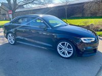USED 2016 16 AUDI A3 1.4 TFSI CoD S line Saloon 4dr Petrol Manual Euro 6 (s/s) (150 ps) **ULEZ Compliant A3 S-Line With Great Specification, Low Mileage, 1 Former Owner And Full Service History**