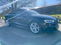 USED 2016 16 AUDI A3 1.4 TFSI CoD S line Saloon 4dr Petrol Manual Euro 6 (s/s) (150 ps) **ULEZ Compliant A3 S-Line With Great Specification, Low Mileage, 1 Former Owner And Full Service History**