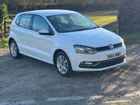 USED 2016 65 VOLKSWAGEN POLO 1.2 TSI BlueMotion Tech SE Hatchback 5dr Petrol Manual Euro 6 (s/s) (90 ps) GOOD HISTORY GREAT SPEC