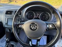 USED 2016 65 VOLKSWAGEN POLO 1.2 TSI BlueMotion Tech SE Hatchback 5dr Petrol Manual Euro 6 (s/s) (90 ps) GOOD HISTORY GREAT SPEC