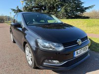 USED 2017 17 VOLKSWAGEN POLO 1.2 TSI BlueMotion Tech Match Edition Hatchback 5dr Petrol Manual Euro 6 (s/s) (90 ps) DAB RADIO-CRUISE-BLUETOOTH-&pound;20 TAX