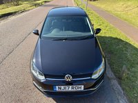 USED 2017 17 VOLKSWAGEN POLO 1.2 TSI BlueMotion Tech Match Edition Hatchback 5dr Petrol Manual Euro 6 (s/s) (90 ps) DAB RADIO-CRUISE-BLUETOOTH-&pound;20 TAX