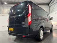 USED 2022 22 FORD TRANSIT CUSTOM 2.0 300 EcoBlue Limited Panel Van 5dr Diesel Manual L1 H1 Euro 6 (s/s) (130 ps) Euro 6, 2 keys, A/C, heated seats