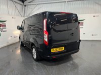 USED 2022 22 FORD TRANSIT CUSTOM 2.0 300 EcoBlue Limited Panel Van 5dr Diesel Manual L1 H1 Euro 6 (s/s) (130 ps) Euro 6, 2 keys, A/C, heated seats