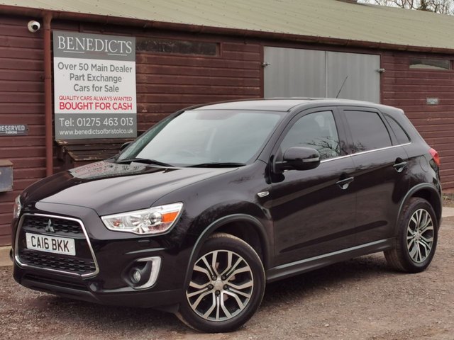 2016 16 Mitsubishi Asx 1.6 ZC-M SUV 5dr Petrol Manual Euro 6 (117 ps)