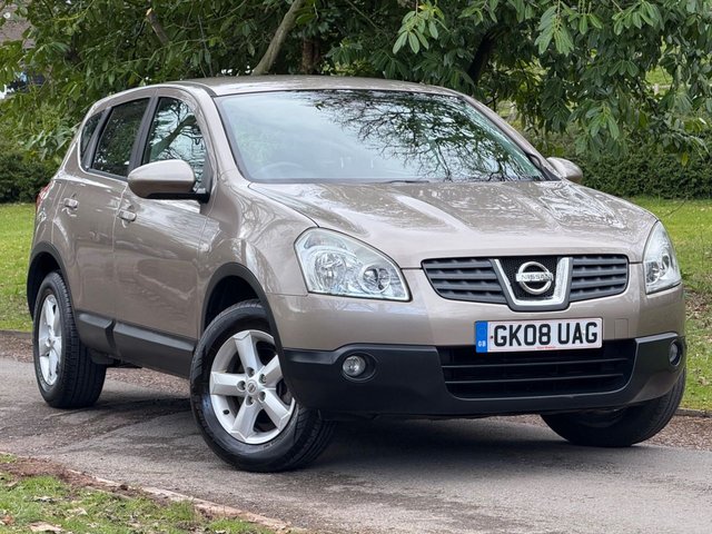 2008 08 Nissan Qashqai 1.6 Acenta Hatchback 5dr Petrol Manual 2WD (159 g/km, 113 bhp)