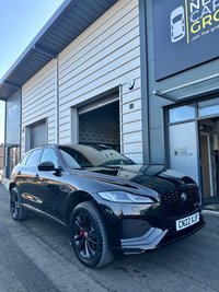 USED 2022 22 JAGUAR F-PACE 2.0 D200 MHEV R-Dynamic Black SUV 5dr Diesel Auto AWD Euro 6 (s/s) (204 ps) 