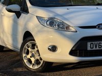 USED 2012 62 FORD FIESTA 1.25 Zetec Hatchback 3dr Petrol Manual (129 g/km, 81 bhp) 