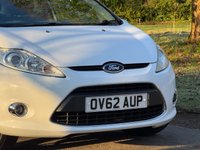 USED 2012 62 FORD FIESTA 1.25 Zetec Hatchback 3dr Petrol Manual (129 g/km, 81 bhp) 
