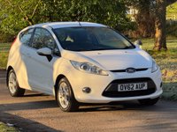 USED 2012 62 FORD FIESTA 1.25 Zetec Hatchback 3dr Petrol Manual (129 g/km, 81 bhp) 