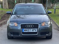 USED 2007 07 AUDI A3 2.0 TDI SE Hatchback 3dr Diesel Manual (150 g/km, 140 bhp) 
